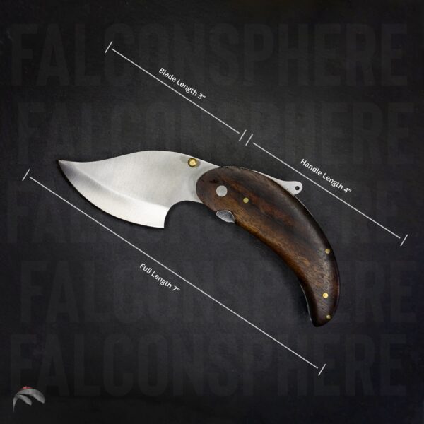 7 Inch Leaf Shaped Stainless Steel Handmade Utility Pocket Folding Knife Camping Accessories Rosewood Bone Engraved Gift - Image 3